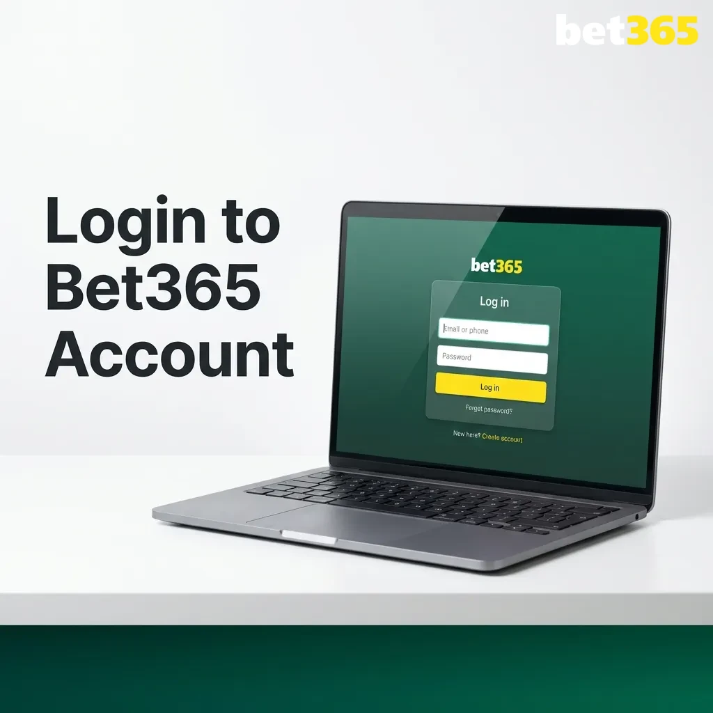User entering login credentials on Bet365 account page to access betting and casino games